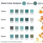 Slate Grey Sea-Green Ikat Cotton Saree with Charcoal Pallu