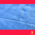 Royal Blue Cotton Saree with Midnight-Blue Pallu and Woven Temple Motifs - Image 4